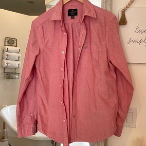 Men's American Eagle Collared Shirt